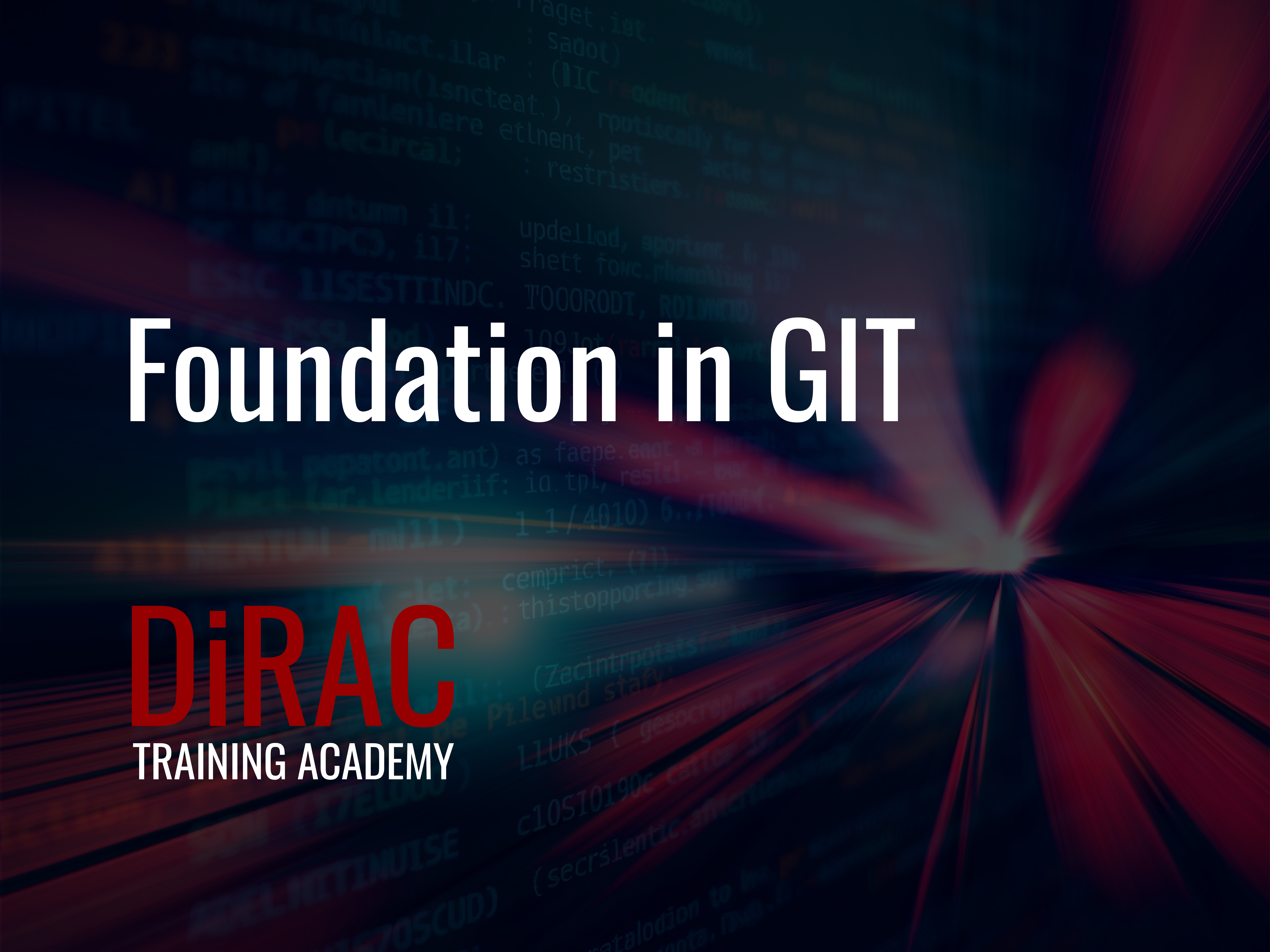 Foundation in GIT