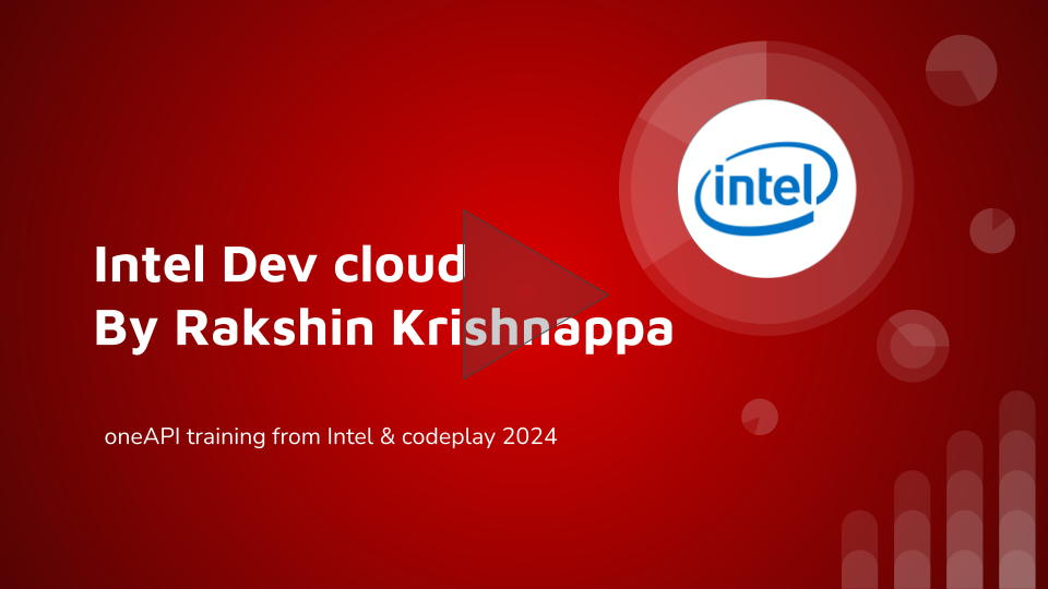 Intel Dev cloud