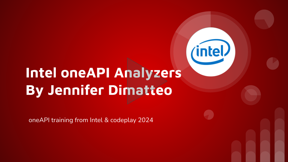 Intel oneAPI Analyser