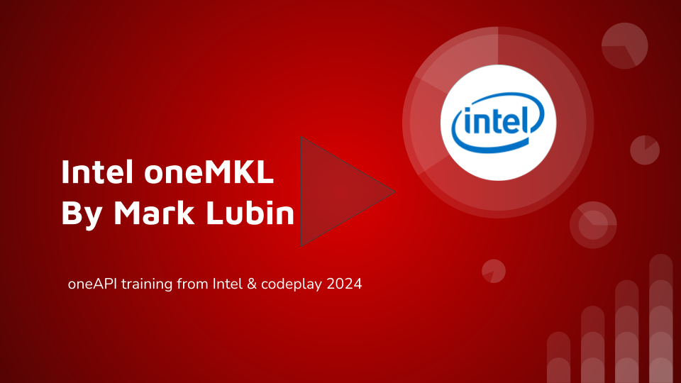 Intel oneMKL